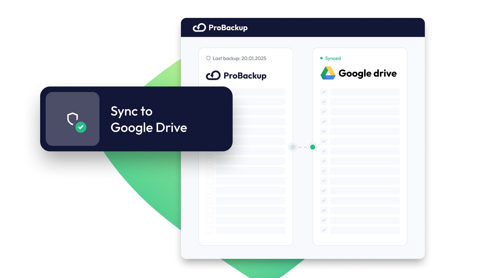 Sync to Google Drive